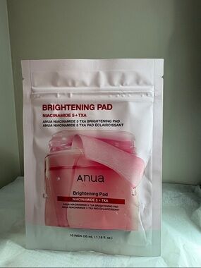 3/$25 Anua, Niacinamide 5 TXA Brightening Pads Brand New
